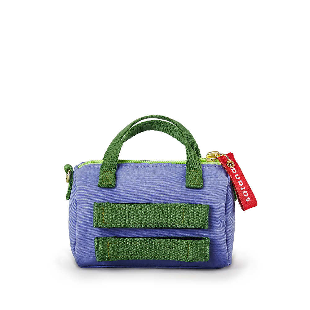 Guru 迷你波士頓包-長春花藍