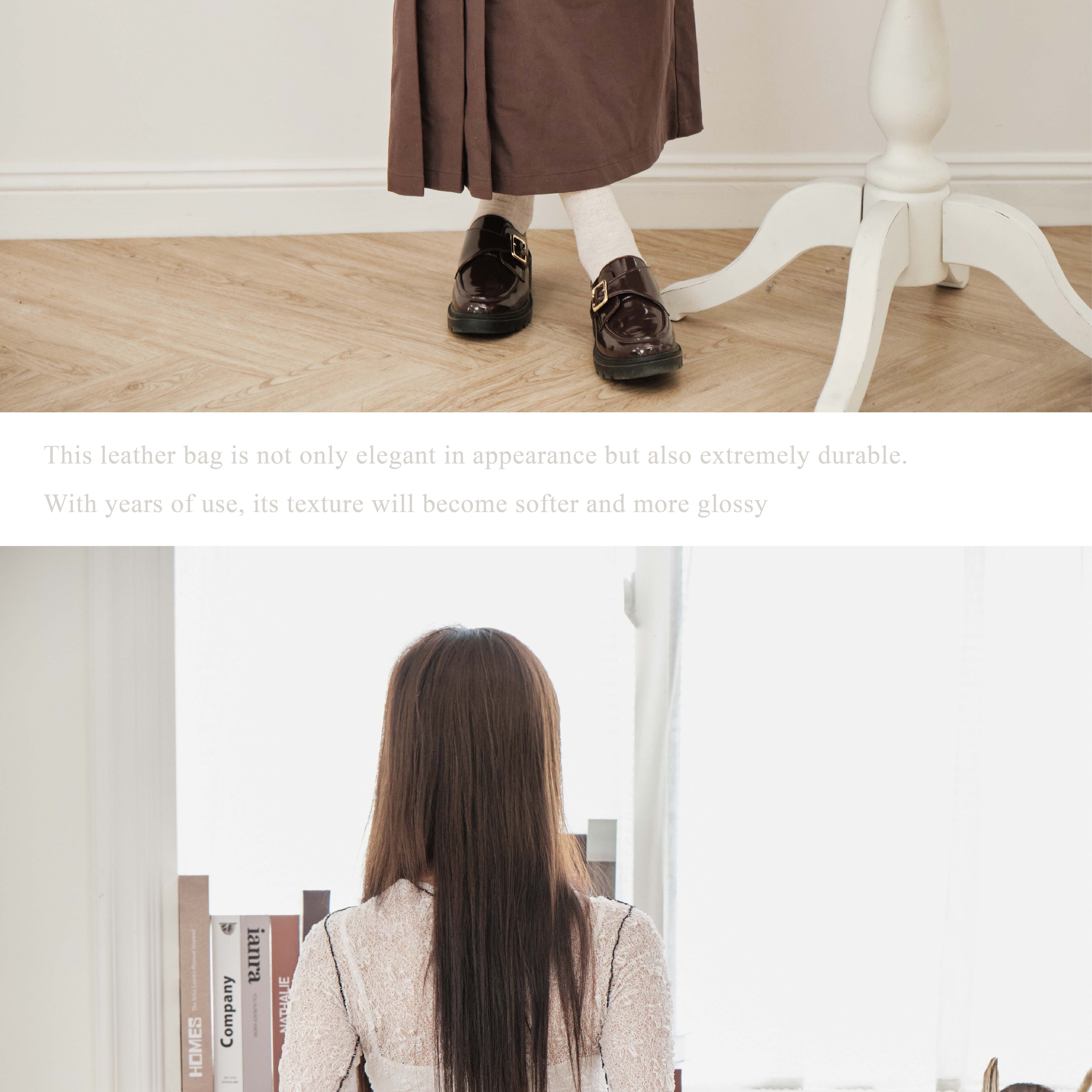 背帶可拆設計,讓水餃包也能變成手拿包