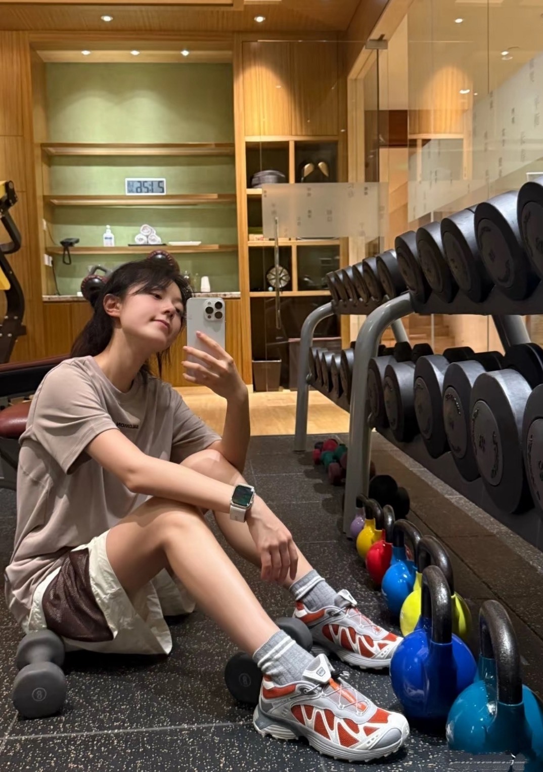 SALOMON XT-WHISPER 越野跑鞋 男女款 紅灰 低筒登山鞋 避震耐磨 機能潮流戶外款July25