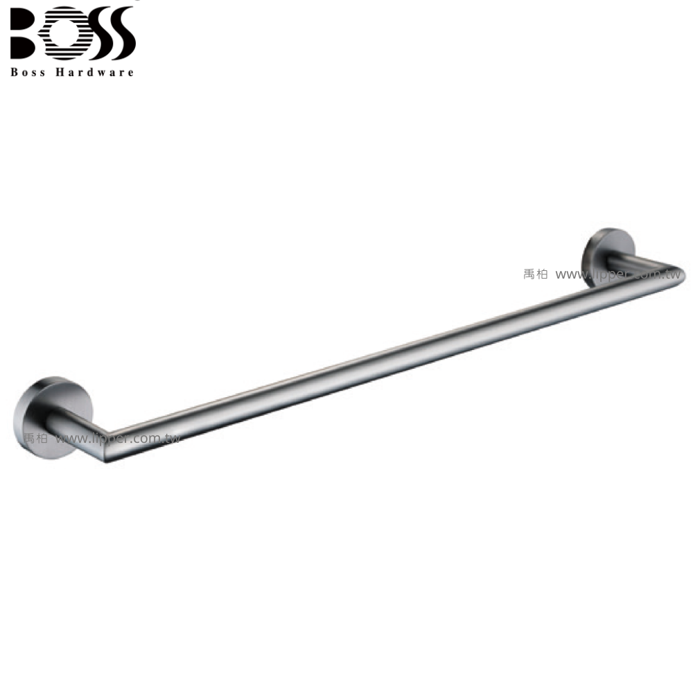 BOSS 不銹鋼單桿毛巾架 (槍灰色) 60cm 24001