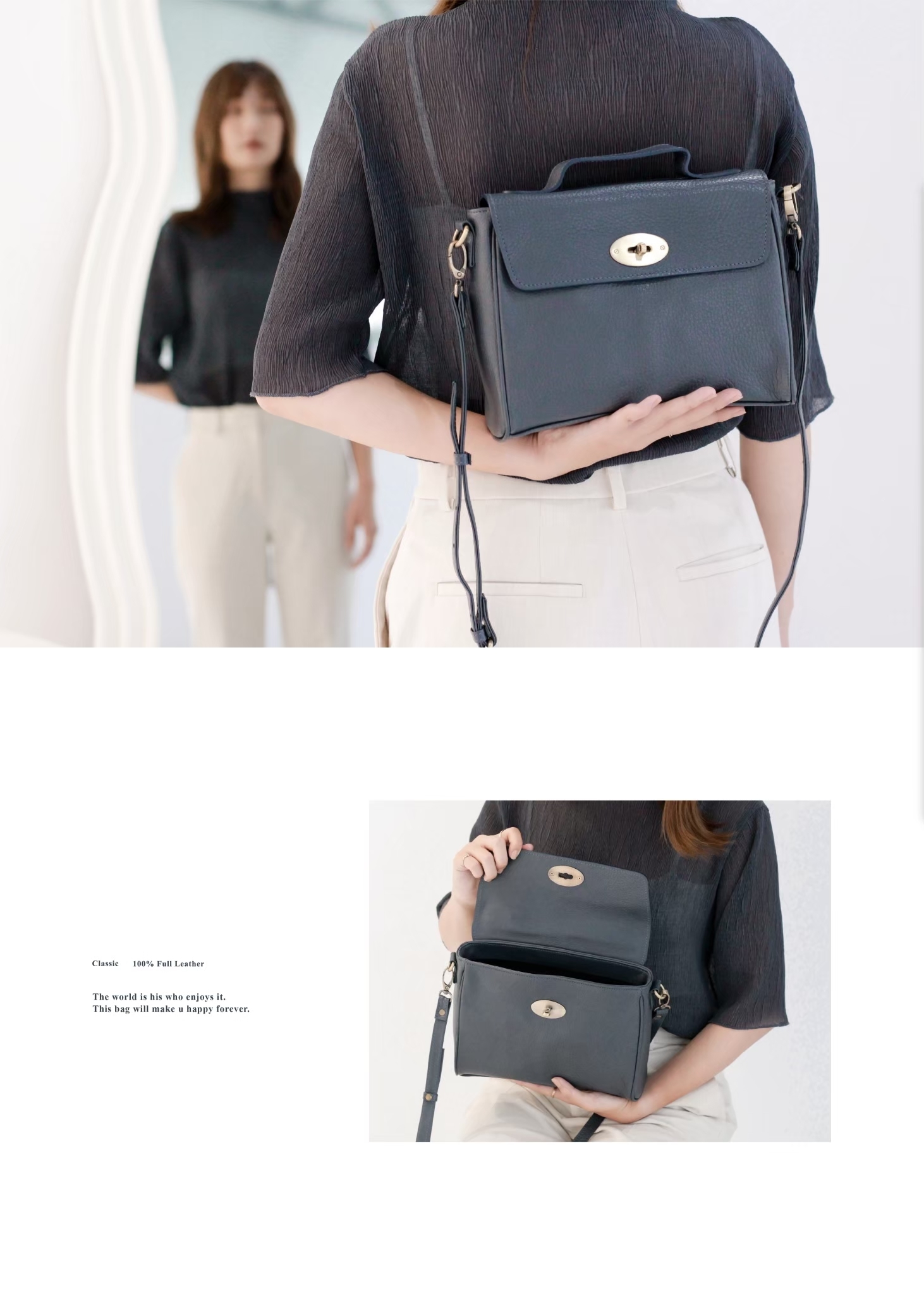 僅360g的包身設計，輕巧無負擔