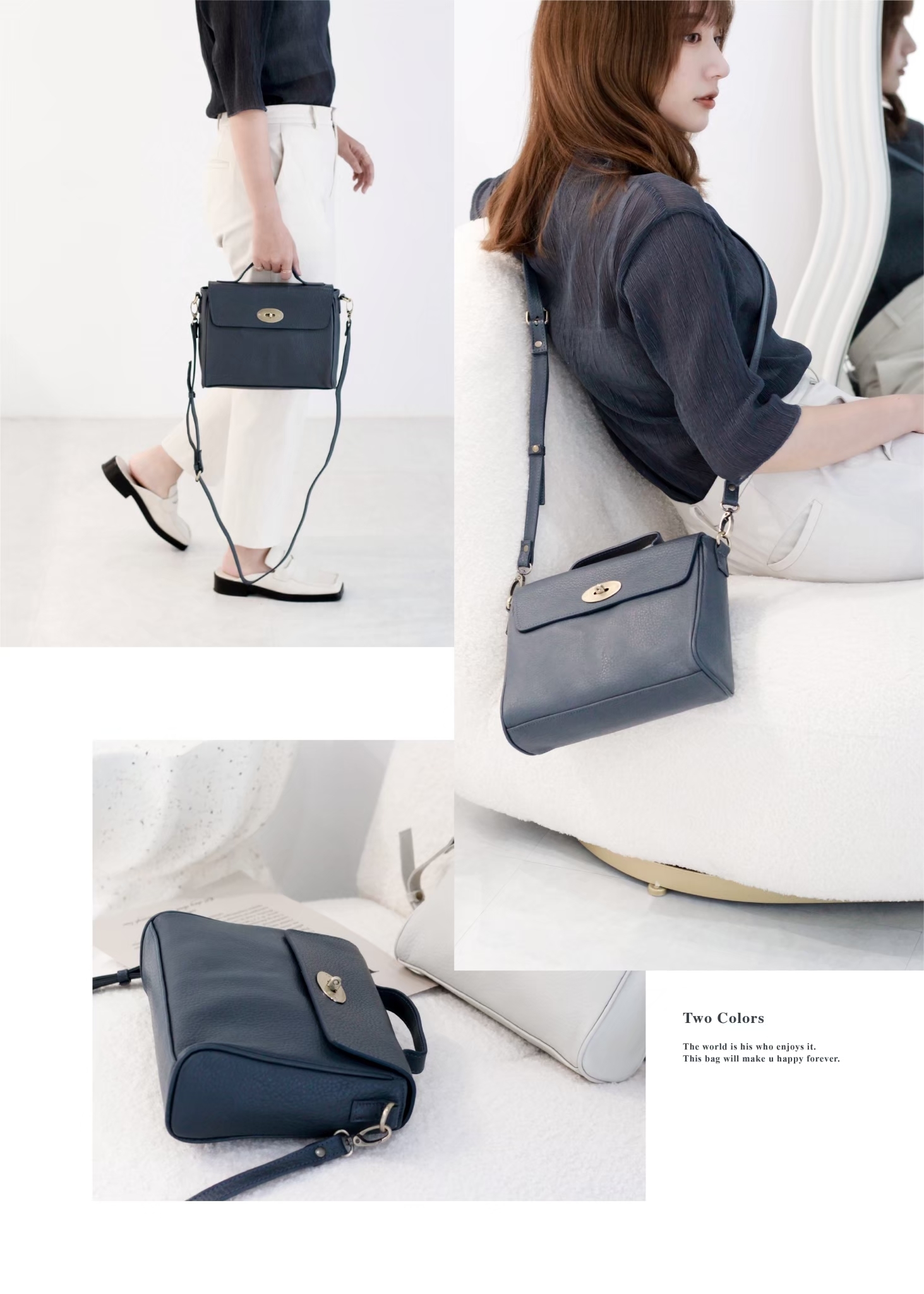 搭配風衣、西裝外套或連身裙都毫無違和