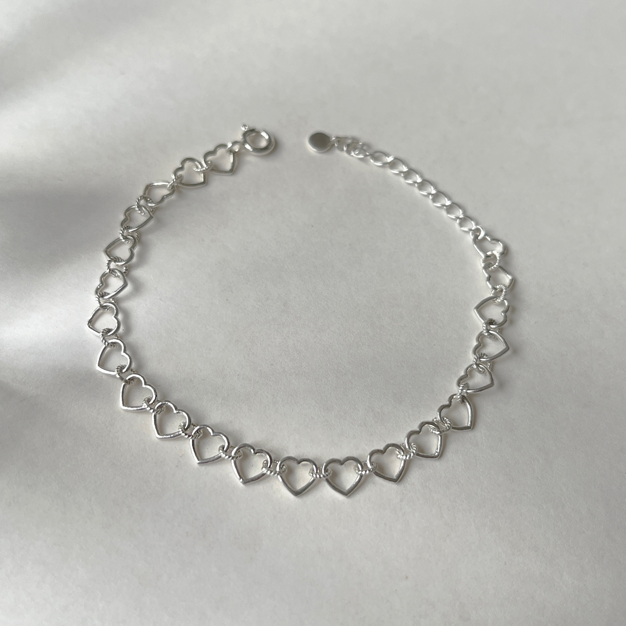 Plane heart link 手鍊