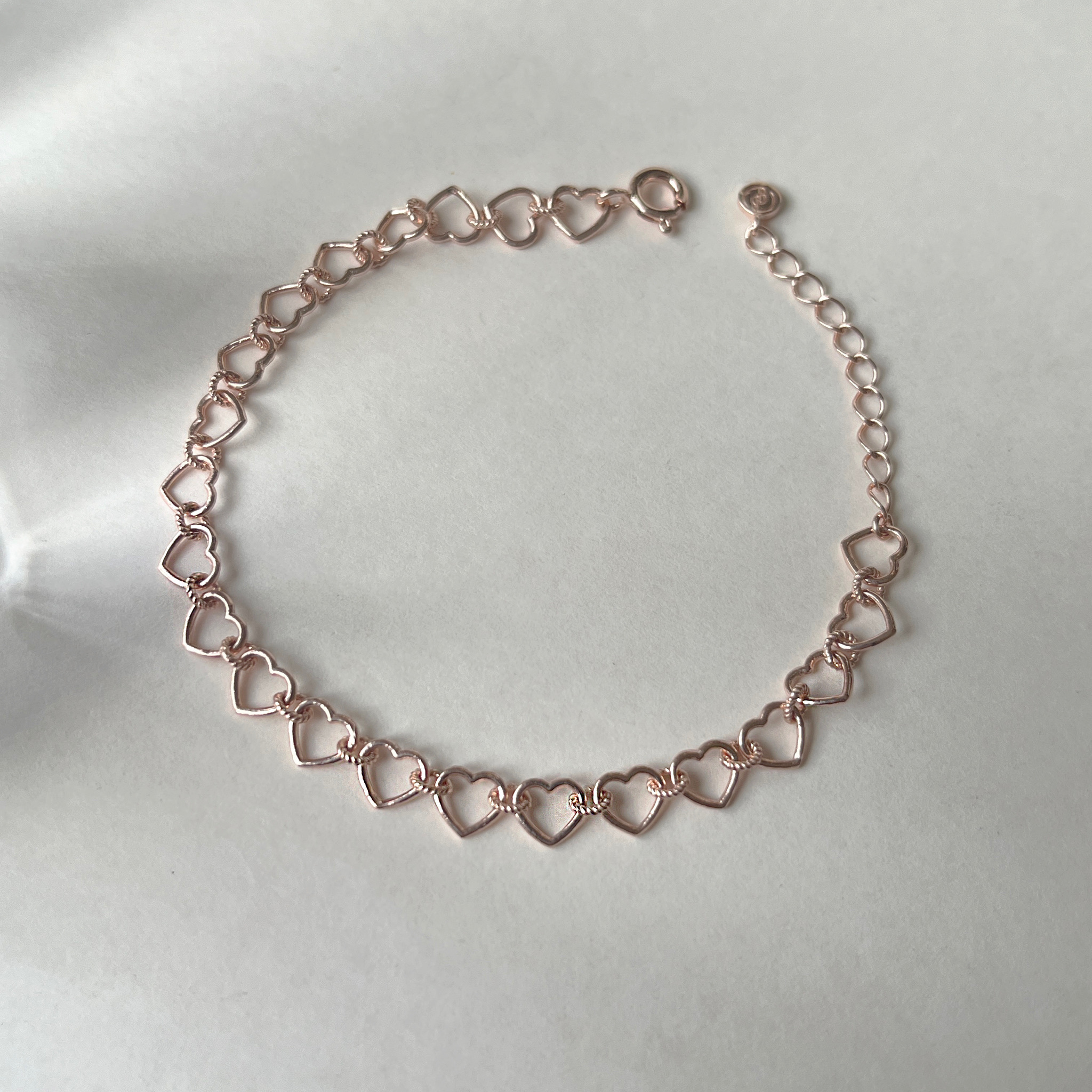 Plane heart link 手鍊