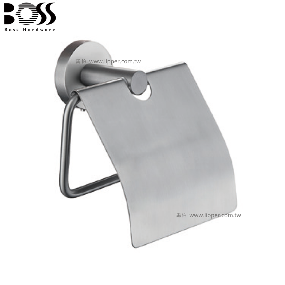 BOSS 不銹鋼捲筒衛生紙架 (槍灰色) 24003