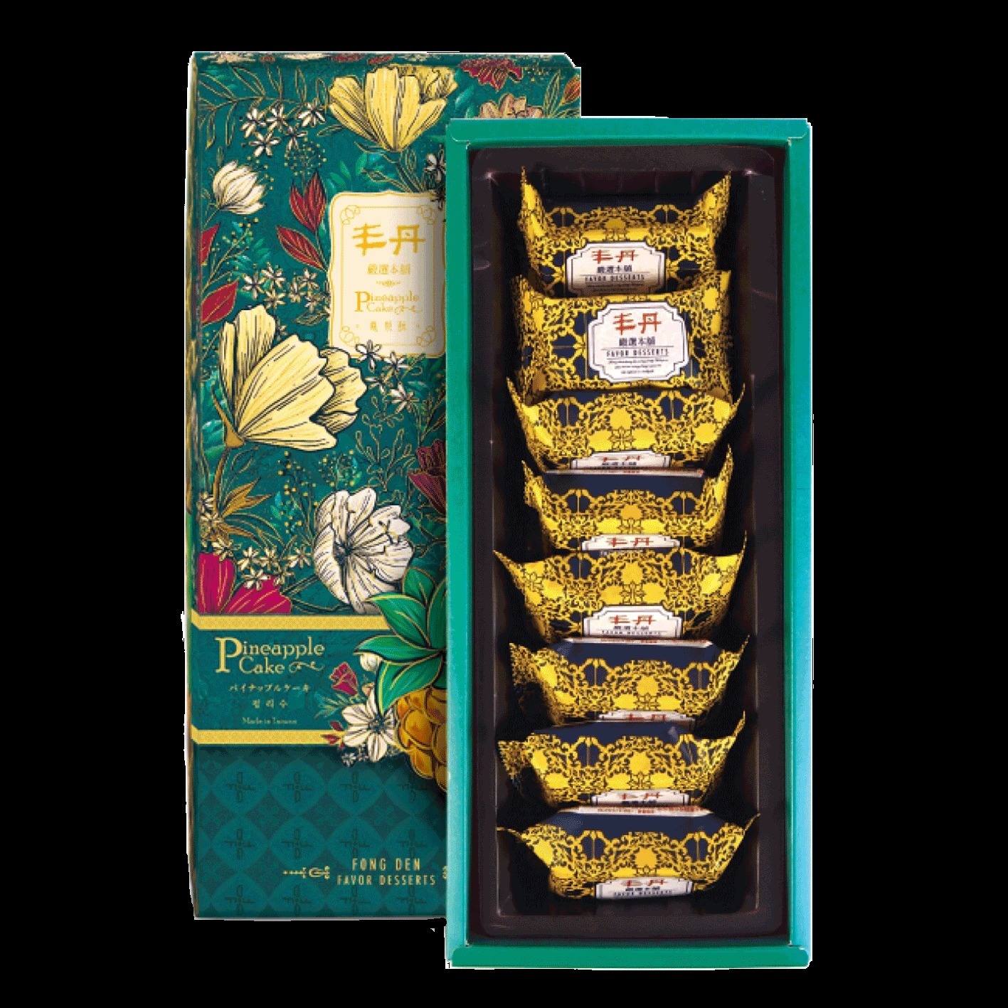 【丰丹嚴選本鋪】鳳華絕代 鳳梨酥禮盒 (8入)(附提袋)