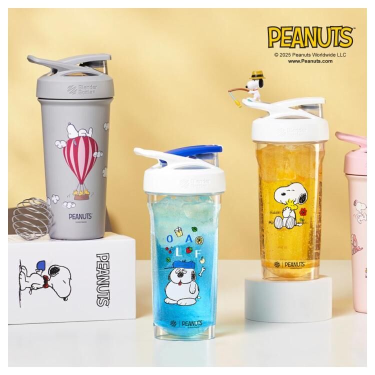 【Peanuts 史努比SNOOPY】Strada Tritan環保隨行杯 抱抱史努比