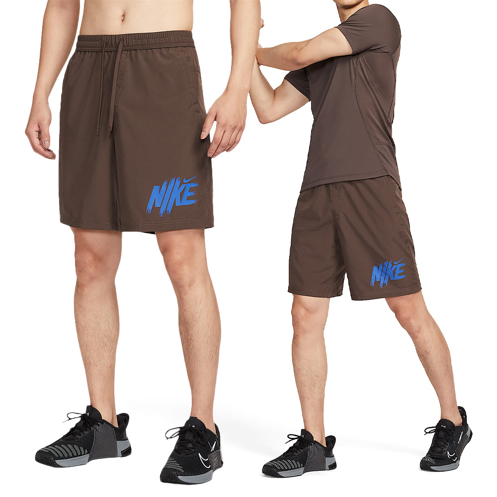 Nike As M Df Form 9In Ul Short G 男款 咖色 訓練 運動 短褲 HV0385-237