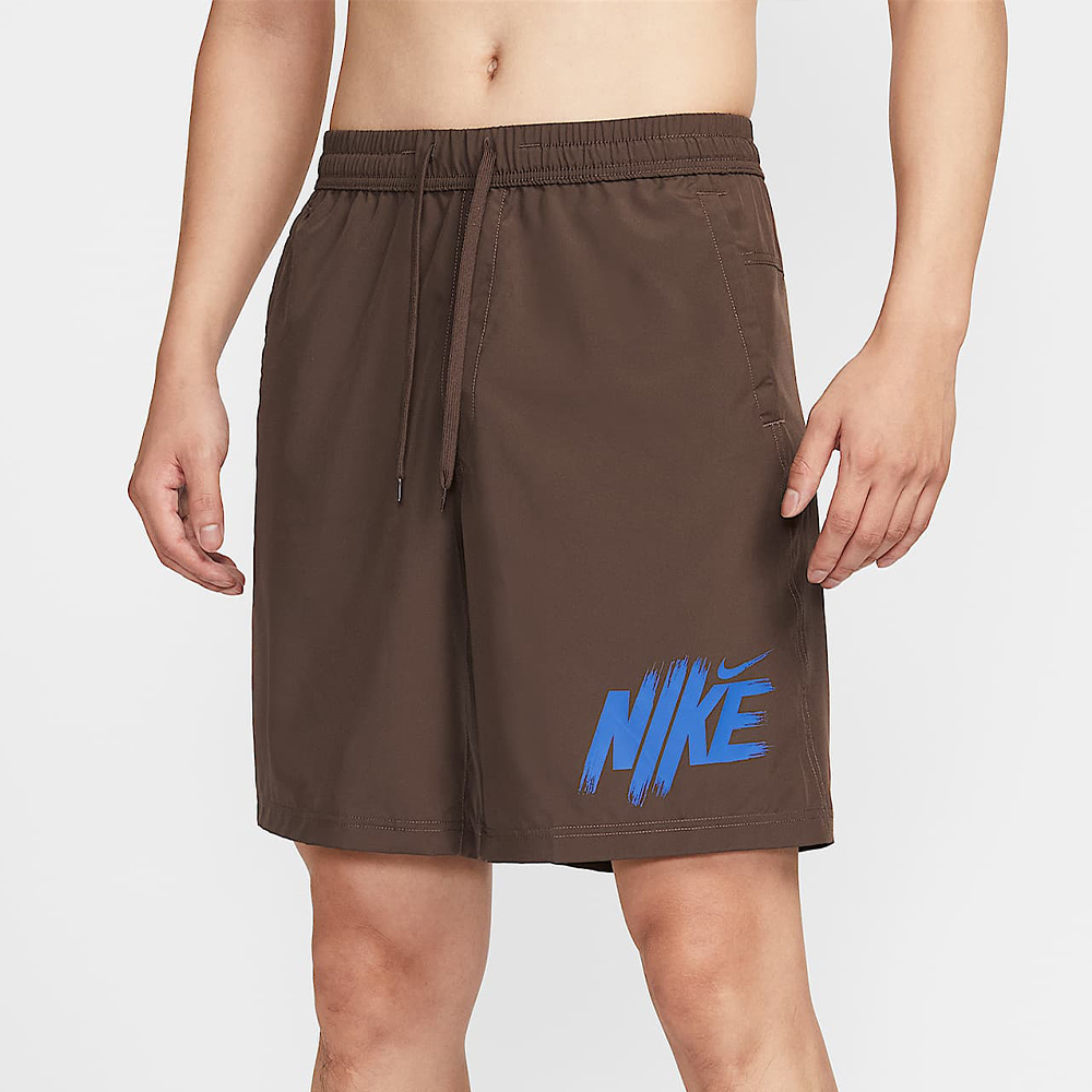 Nike As M Df Form 9In Ul Short G 男款 咖色 訓練 運動 短褲 HV0385-237