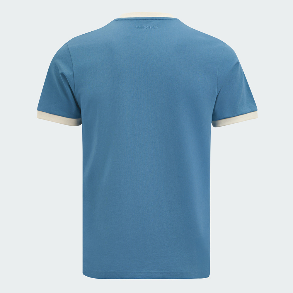 Adidas Tpe City Tee 男款 藍色 三葉草 台北 限定 珍珠奶茶 T恤 休閒 短袖 KS9243