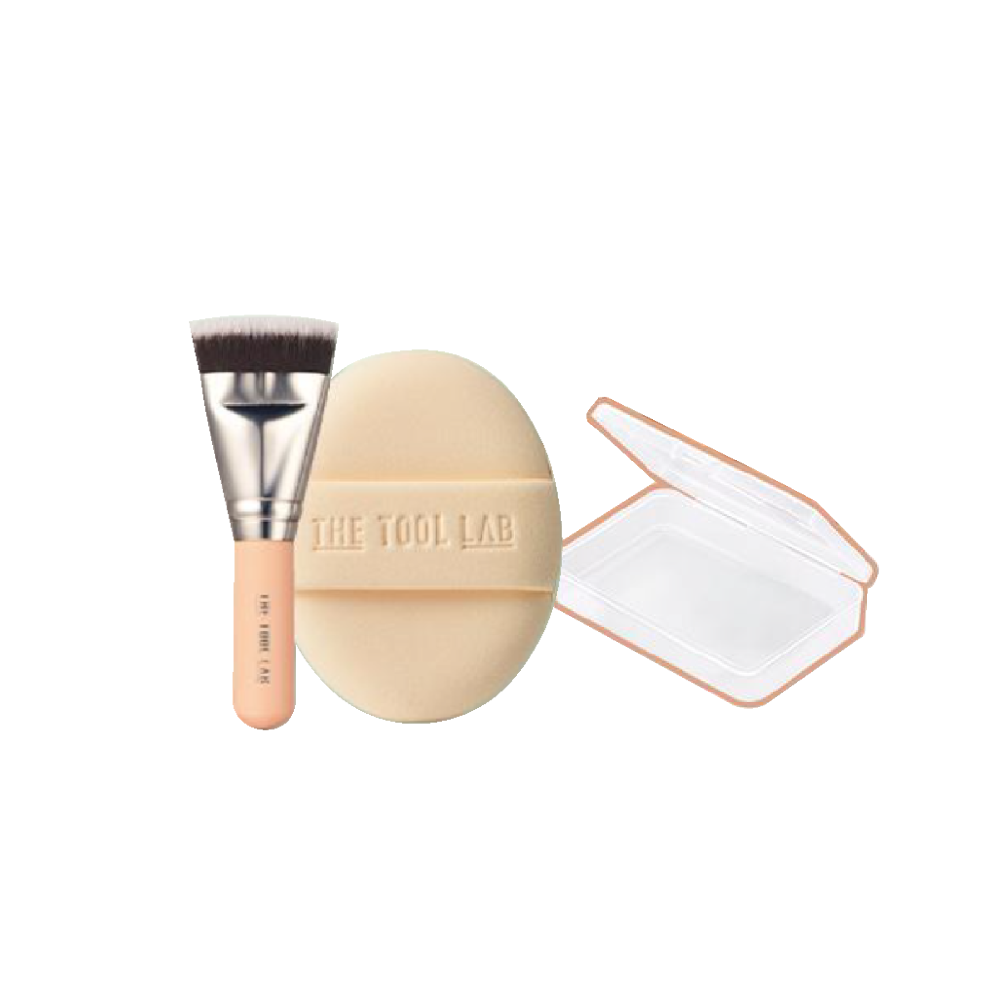 THE TOOL LAB 粉撲刷具組 All Day Cover Duo (Cover)