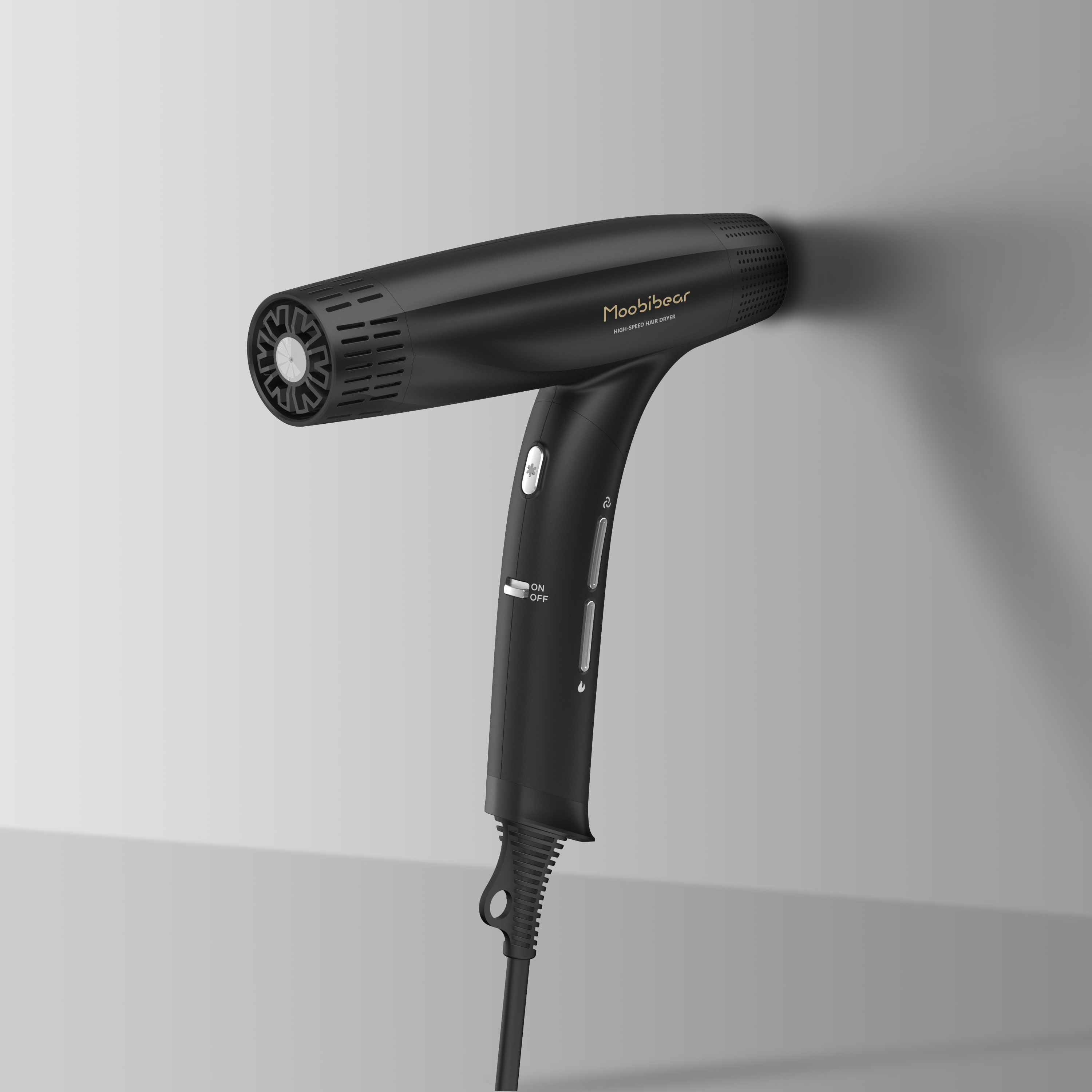 Moobibear 高速平衡離子風筒 贈送Moobibear LED 三面化妝鏡