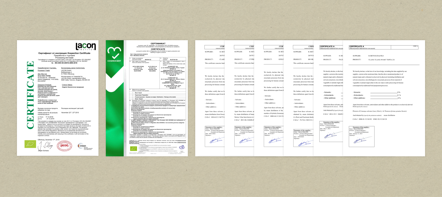 7款精油的天然來源證明