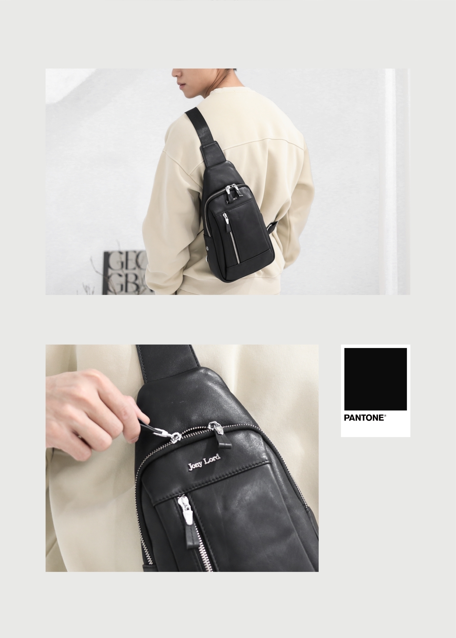 前側拉鍊層便於隨手快取，效率翻倍