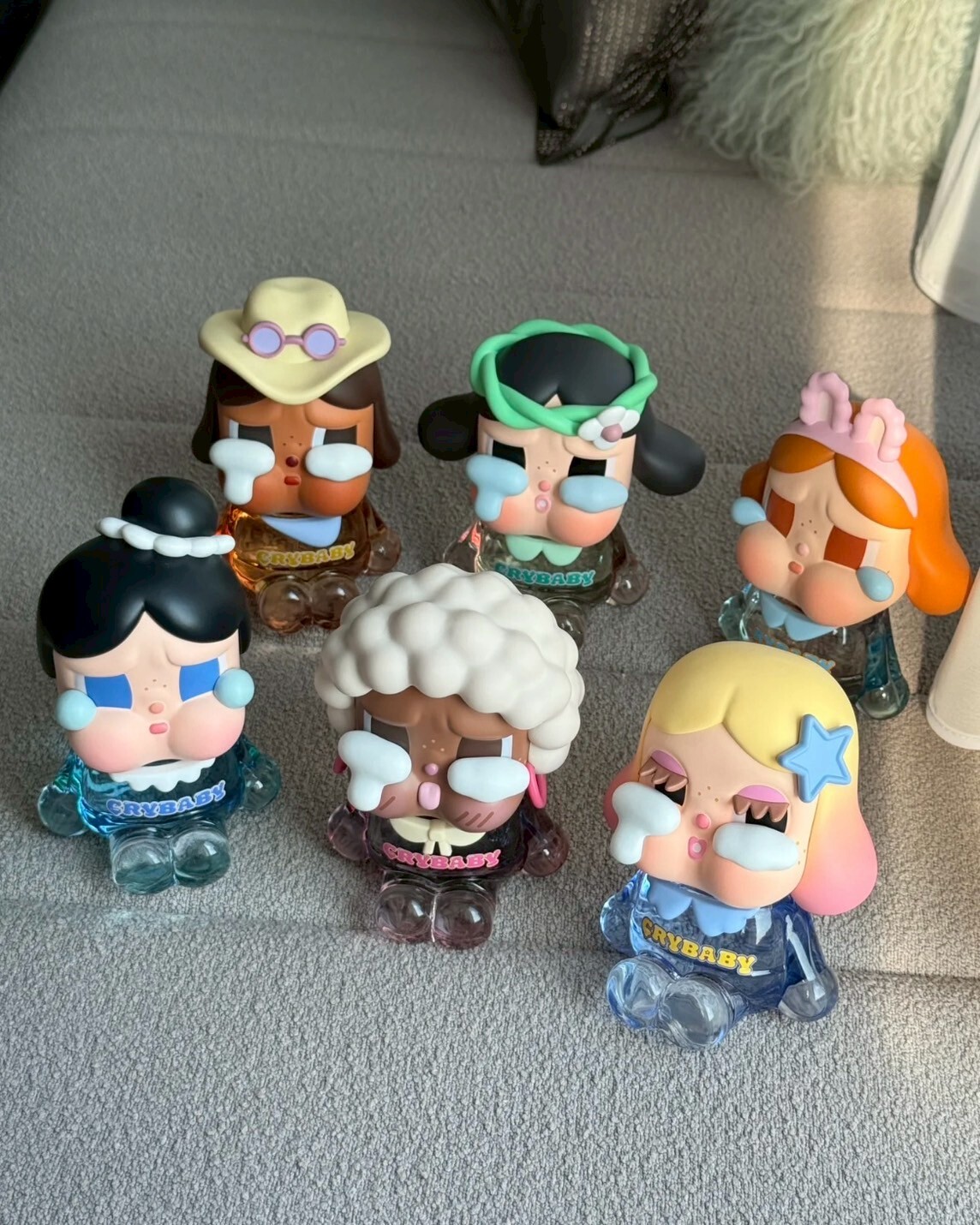 <官方正版>POPMART 泡泡瑪特 CRYBABY SHINY SHINY系列 空氣香氛噴霧盲盒 公仔 哭娃