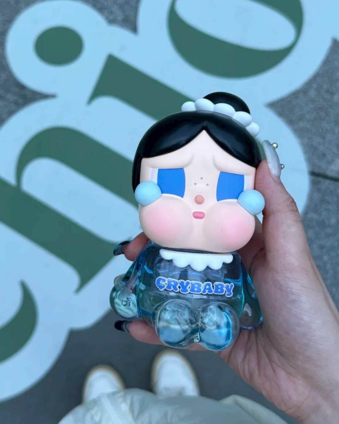 POPMART 泡泡瑪特CRYBABY SHINY SHINY系列空氣香氛噴霧盲盒公仔哭娃