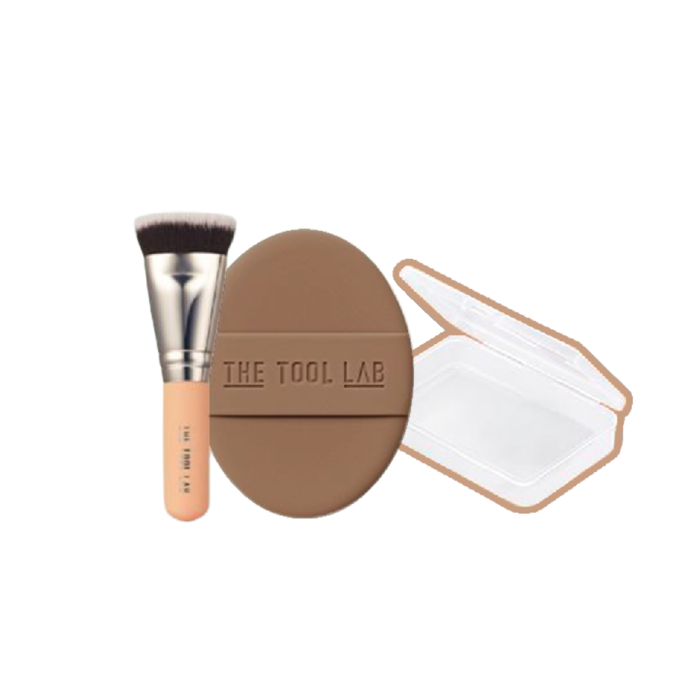 THE TOOL LAB 粉撲刷具組 All Day Fitting Duo (Glow)