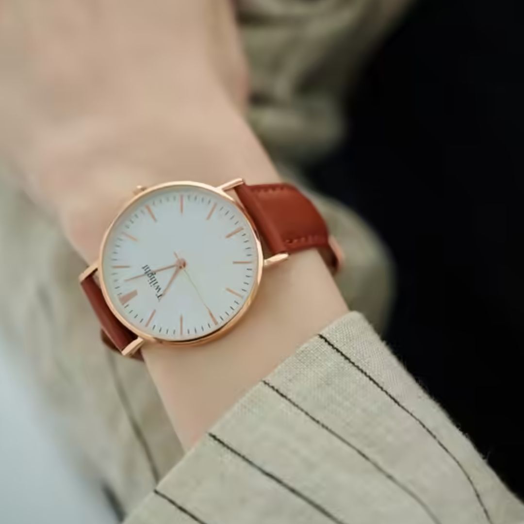 真皮簡約腕錶
