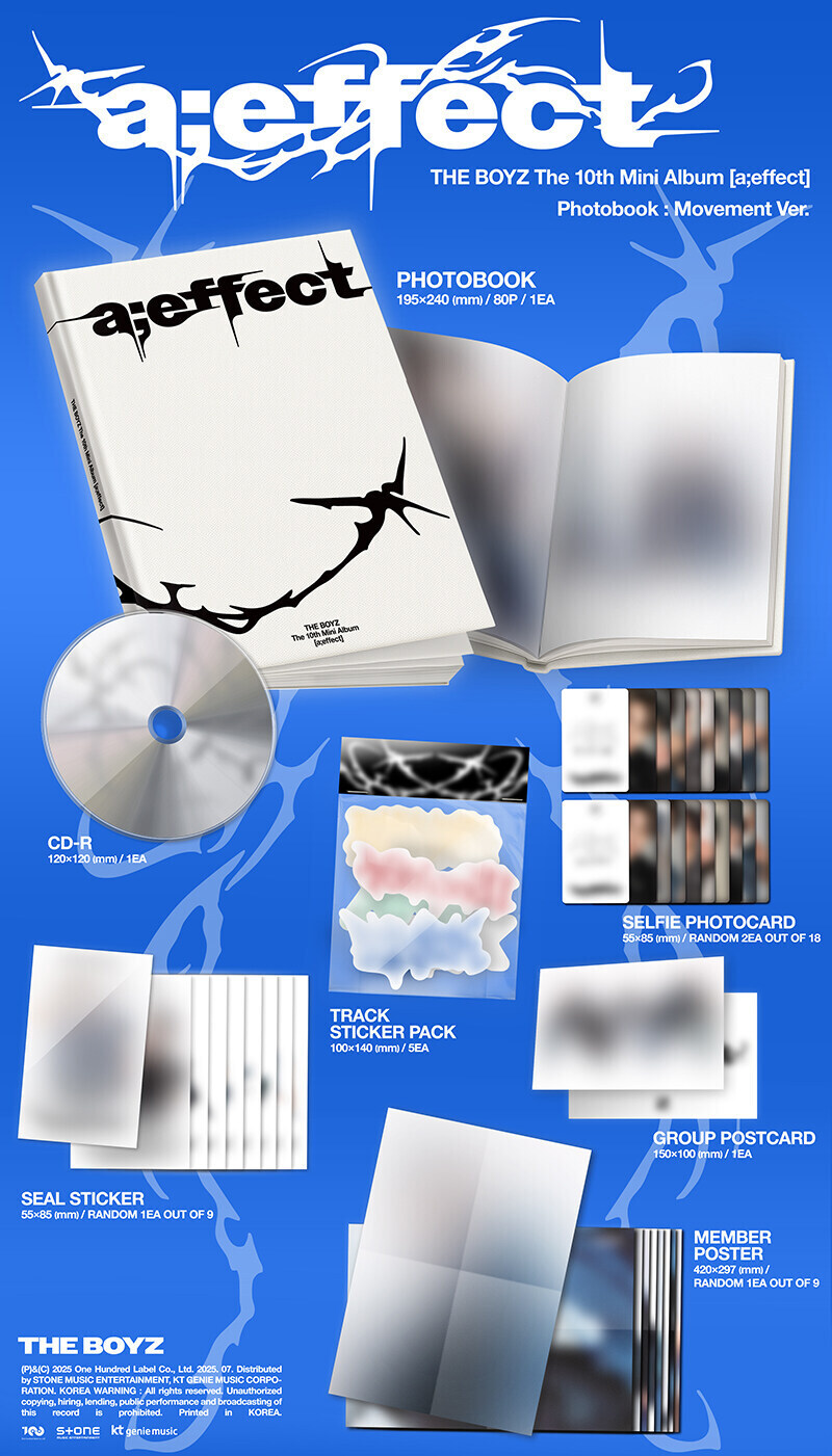 THE BOYZ ~ a;effect (10th mini album)