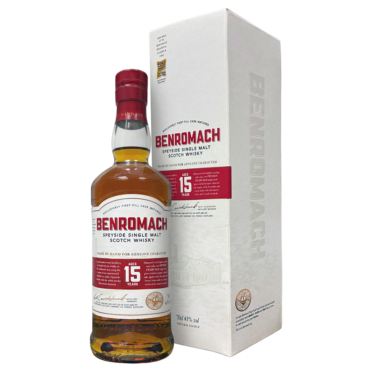 Benromach 15 Years Old 43%