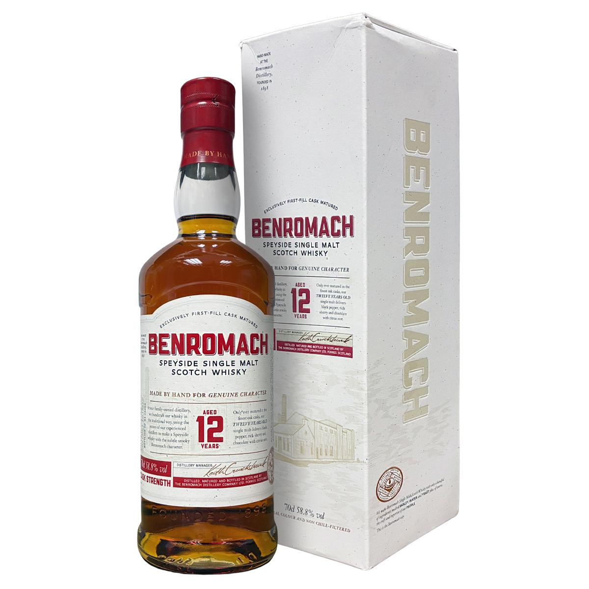 Benromach 12 Years Old Cask Strength 58.8%