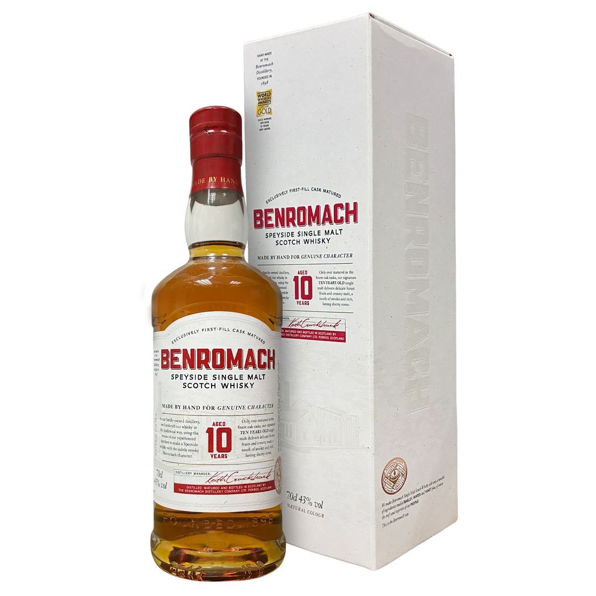 Benromach 10 Years Old 43%