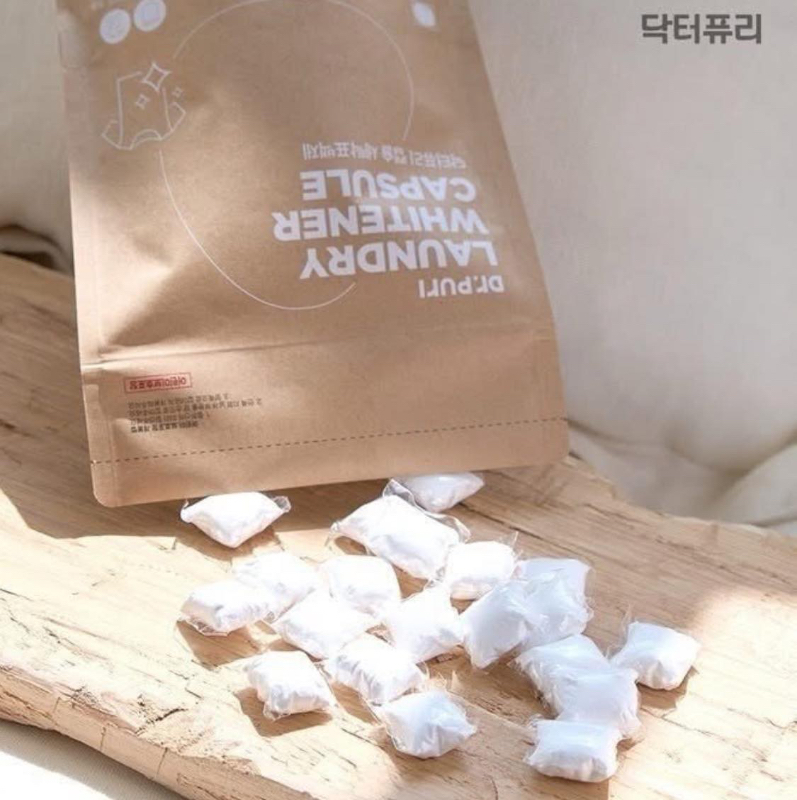 (預購商品 8/6收單) 韓國 Dr. Puri 100℃活氧消臭 漂白膠囊 30顆