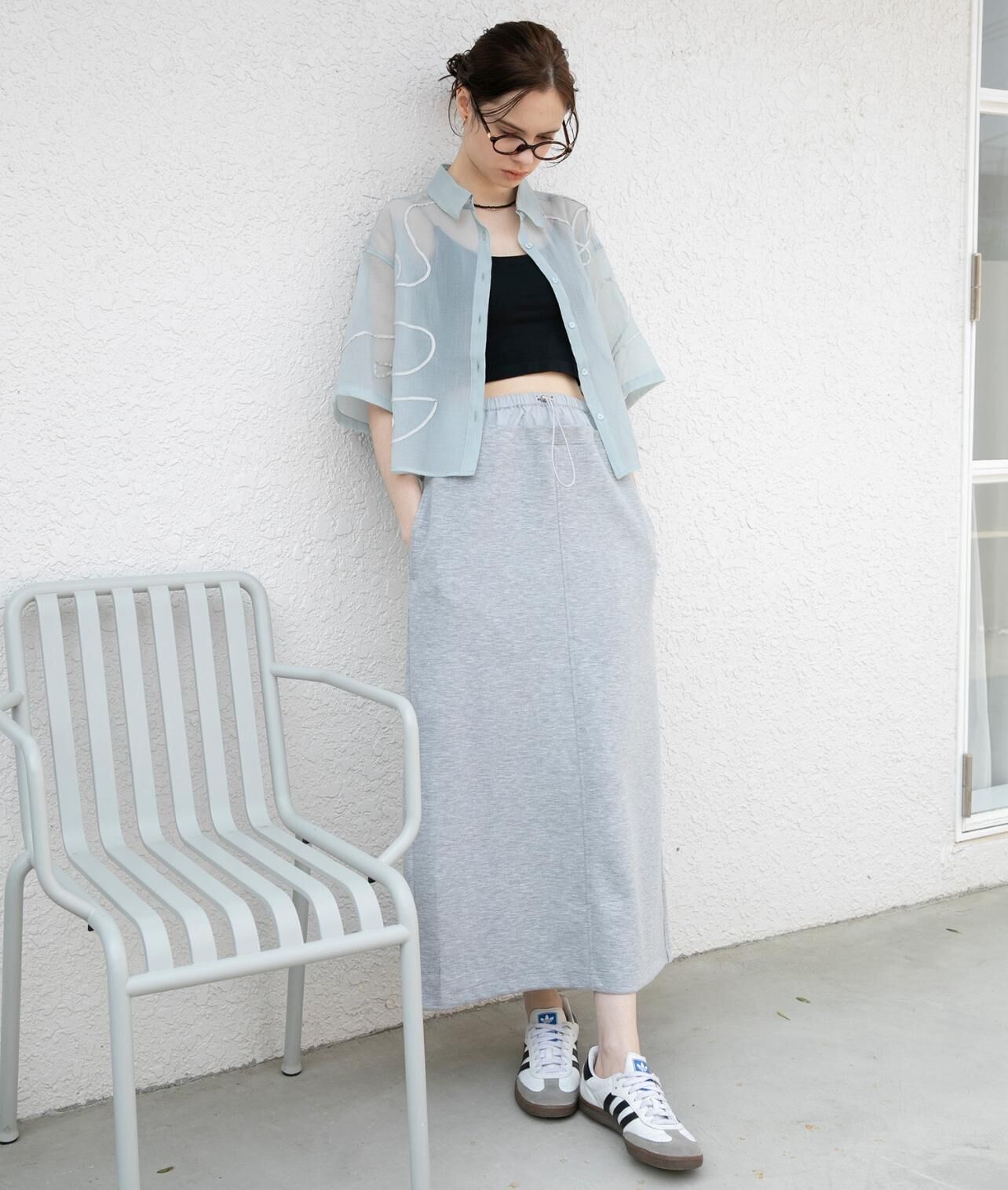 【預購】JN073005 forksy. 女裝半身長裙(free size)