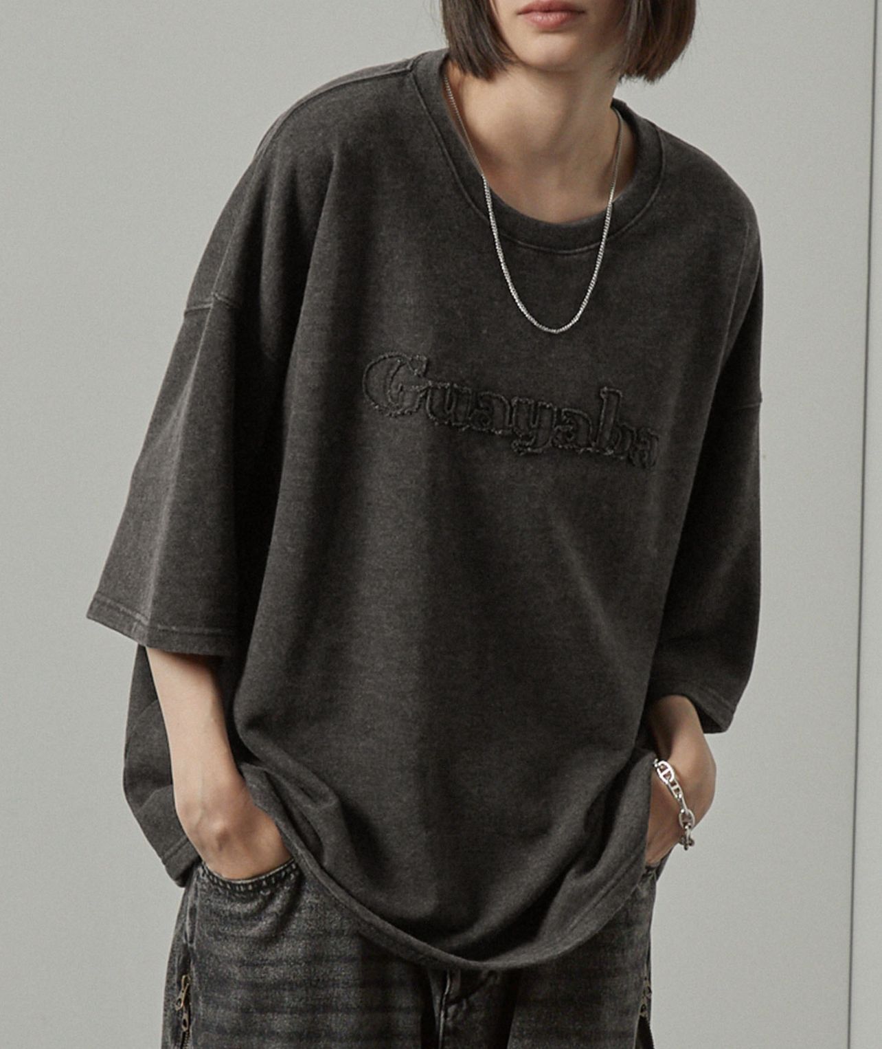 【預購】JN073007 Alfred Alex 復古短袖上衣