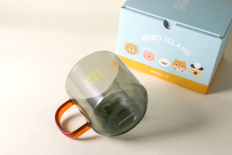 好玻單層把手玻璃杯