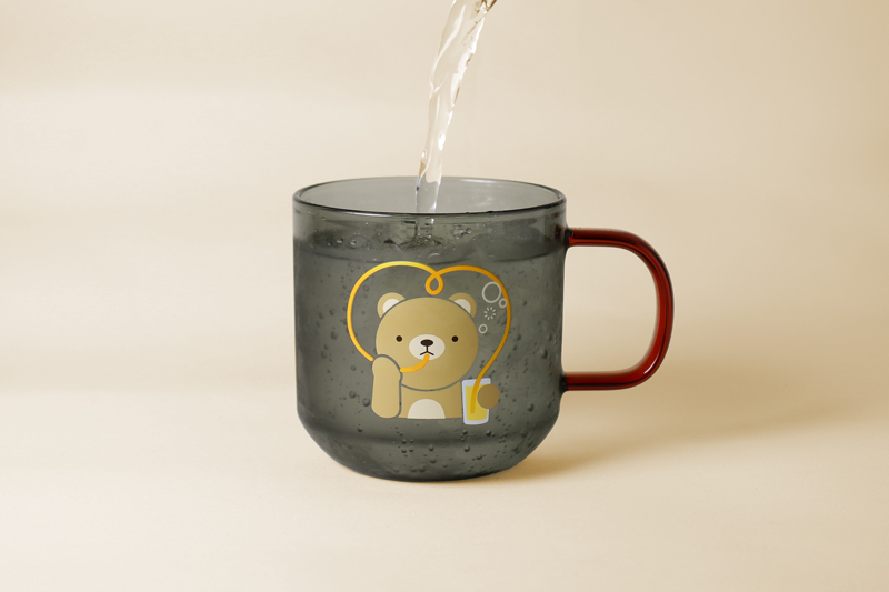 好玻單層把手玻璃杯