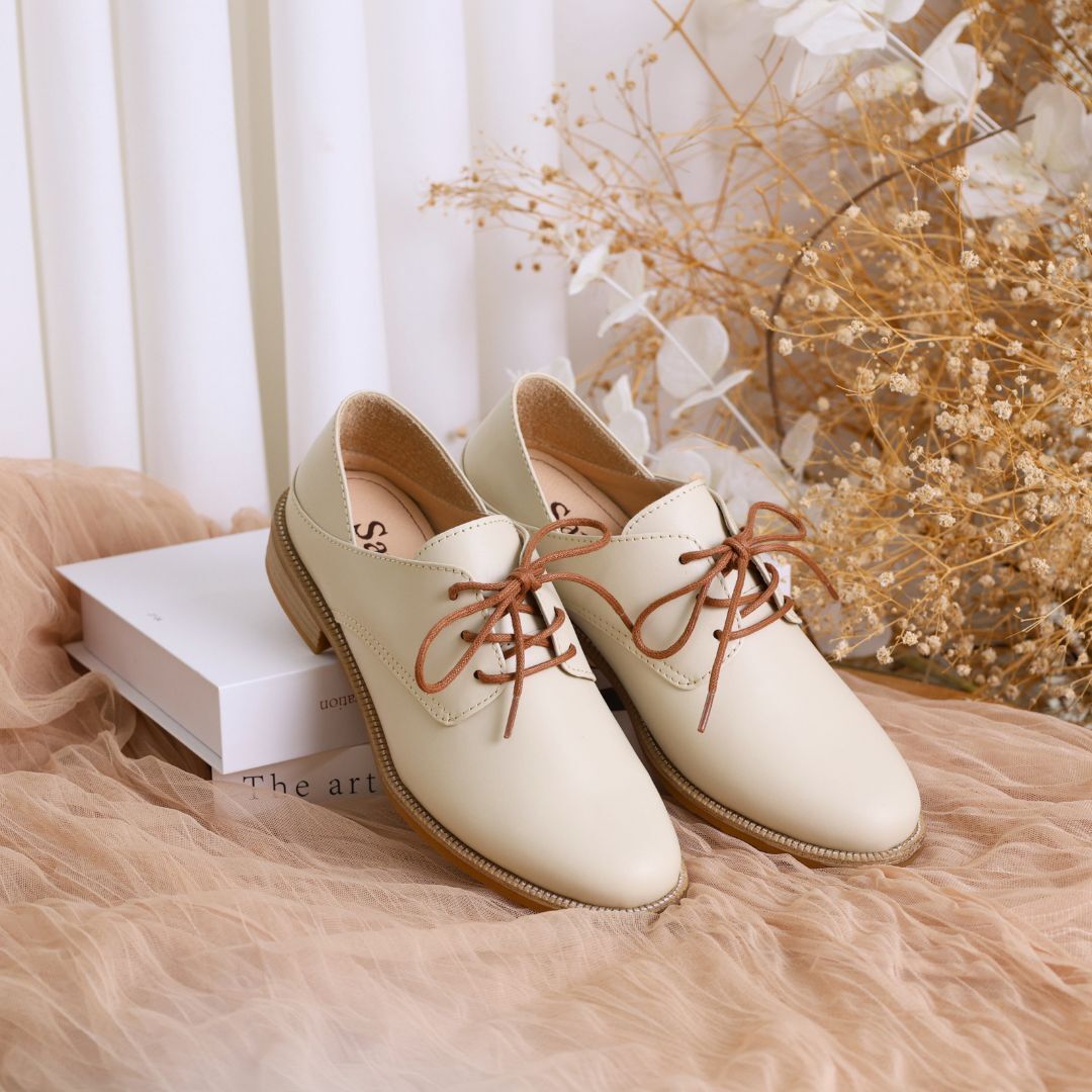 米克諾斯 德比鞋(真皮女鞋/久站不累/通勤必備)