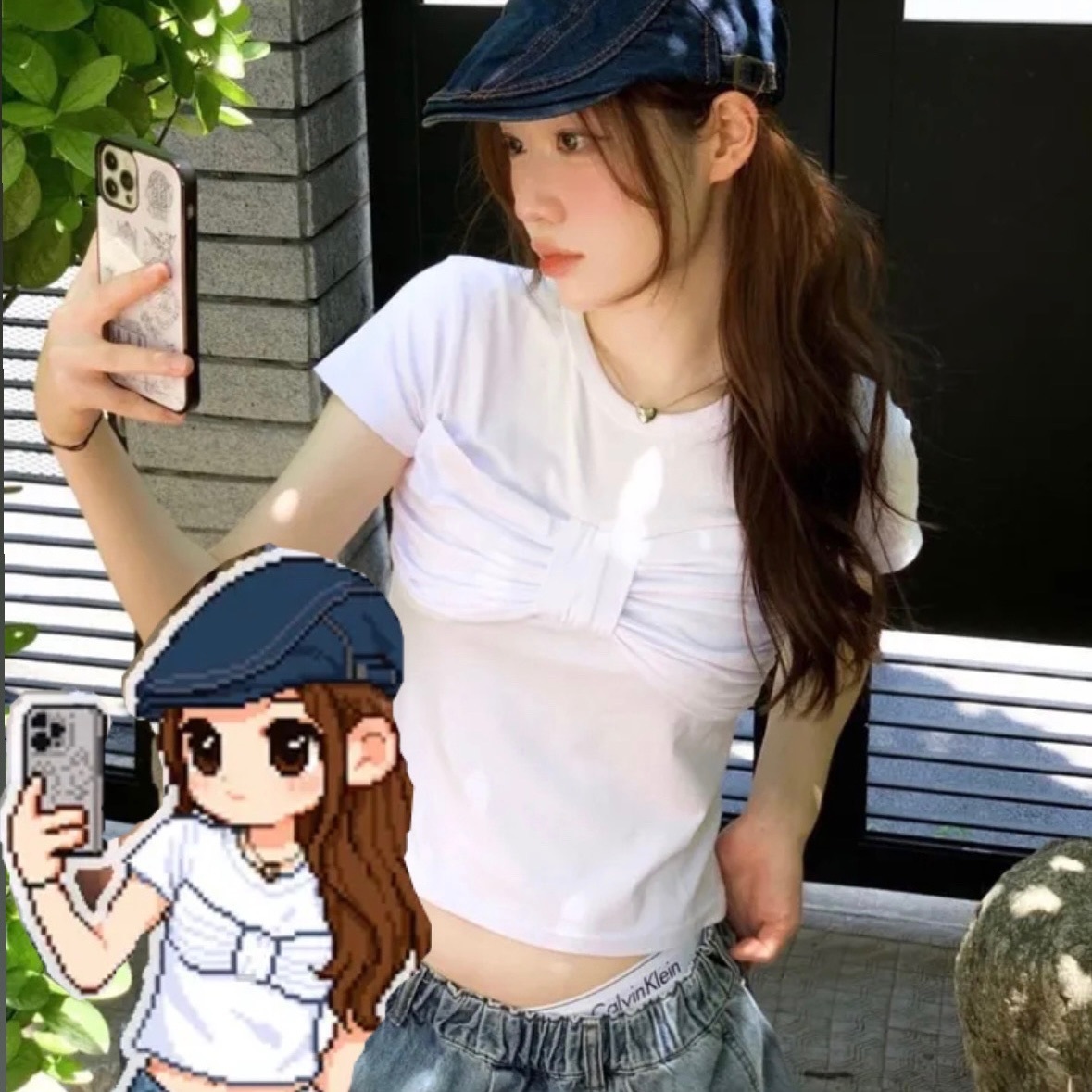 【優惠現貨】韓國蝴蝶結🎀TEE（3色）