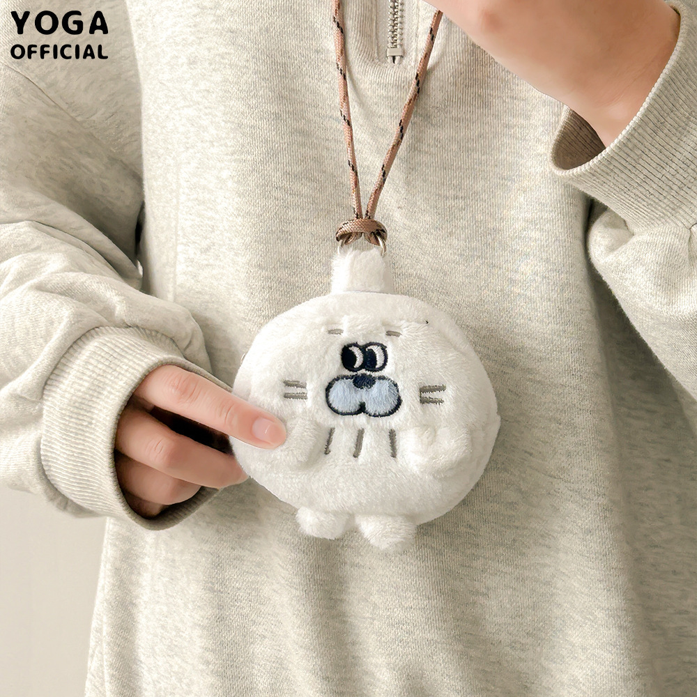 《6171》布丁小海豹卡通玩偶零錢包吊飾