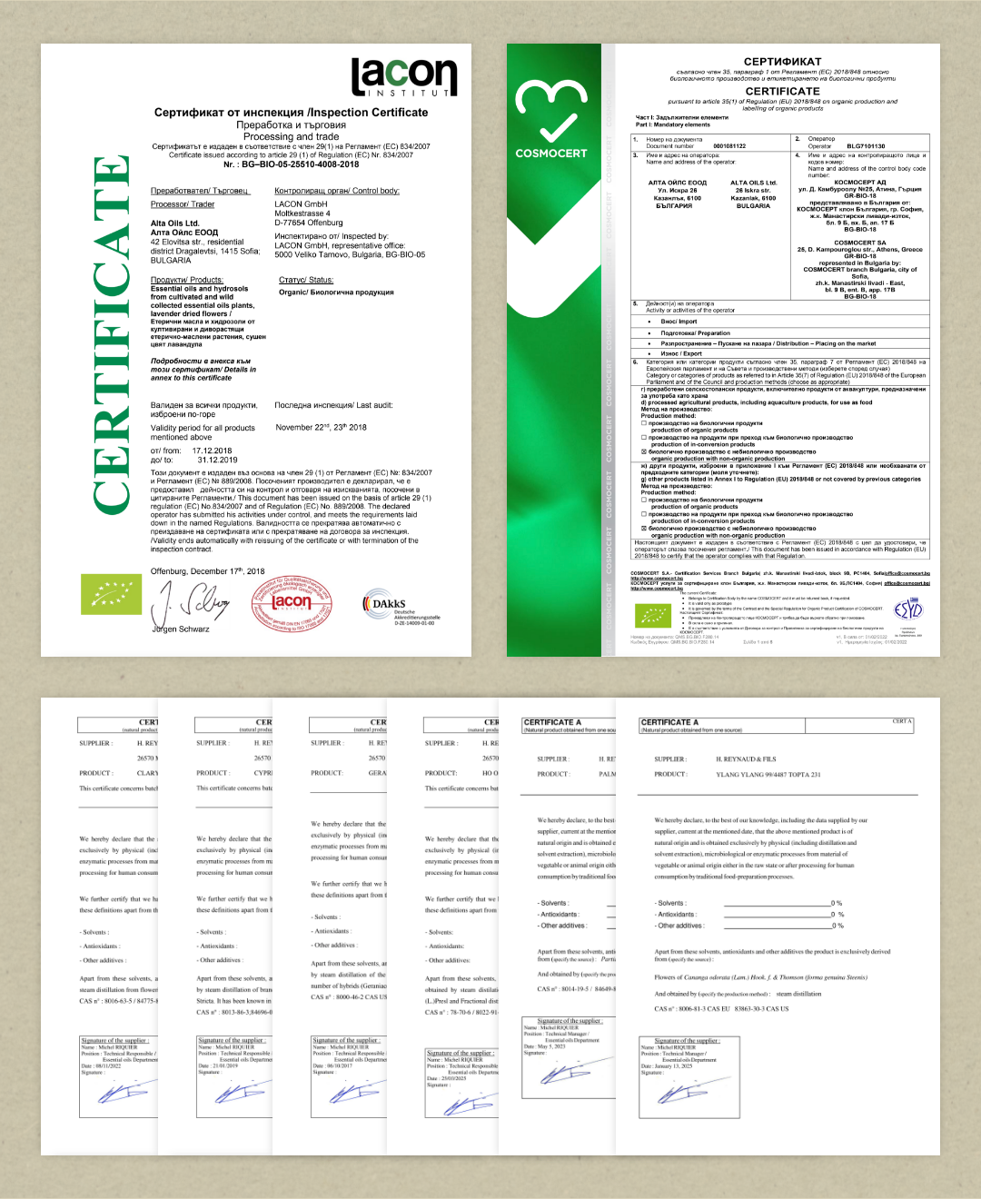 7款精油的天然來源證明