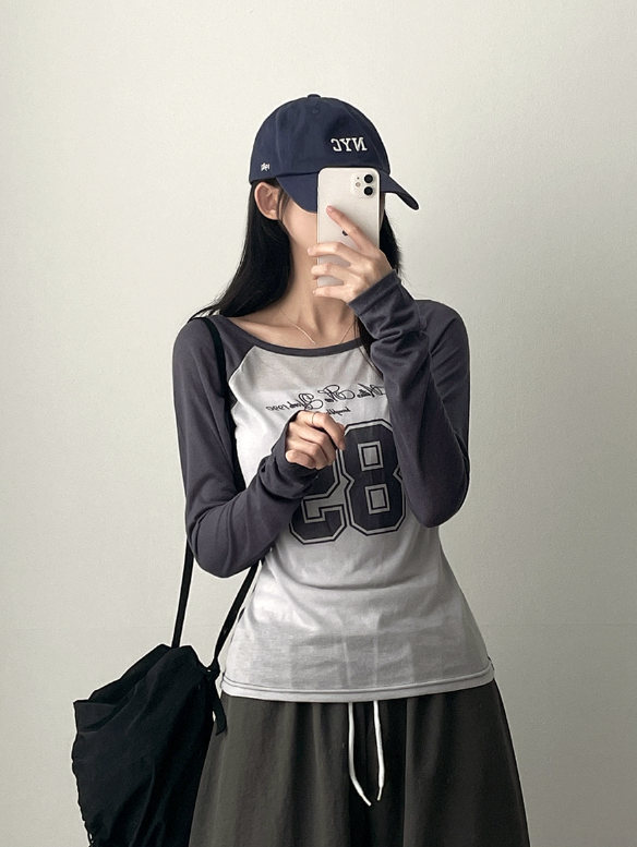 早秋預訂｜89透視長袖T 恤