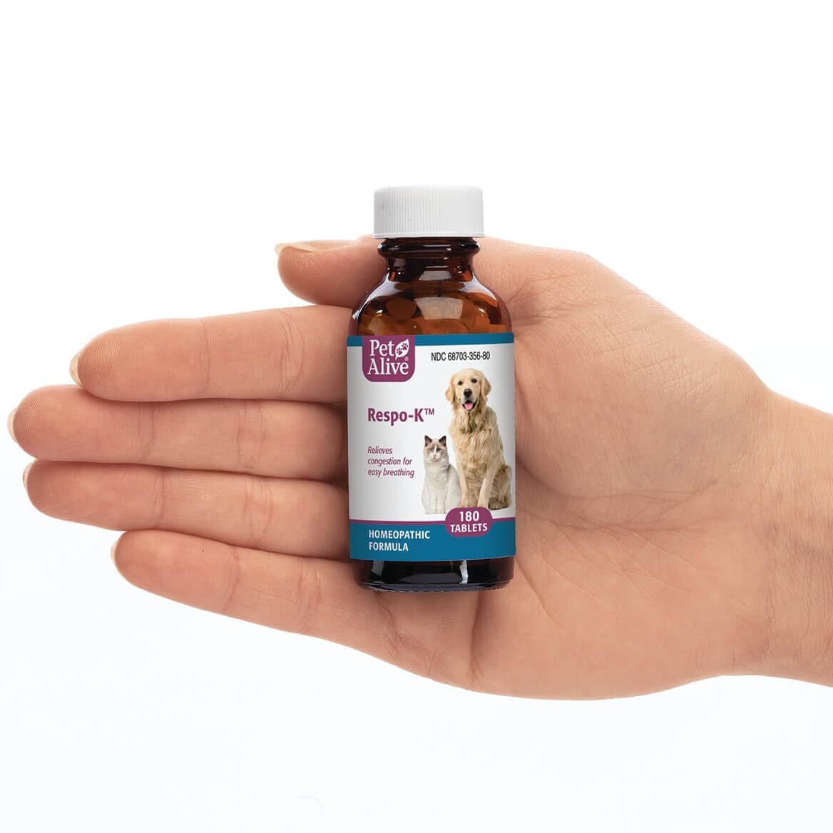 PetAlive - 丸裝Respo-K™ (針對感冒或呼吸道感染) 180粒 [貓犬用]