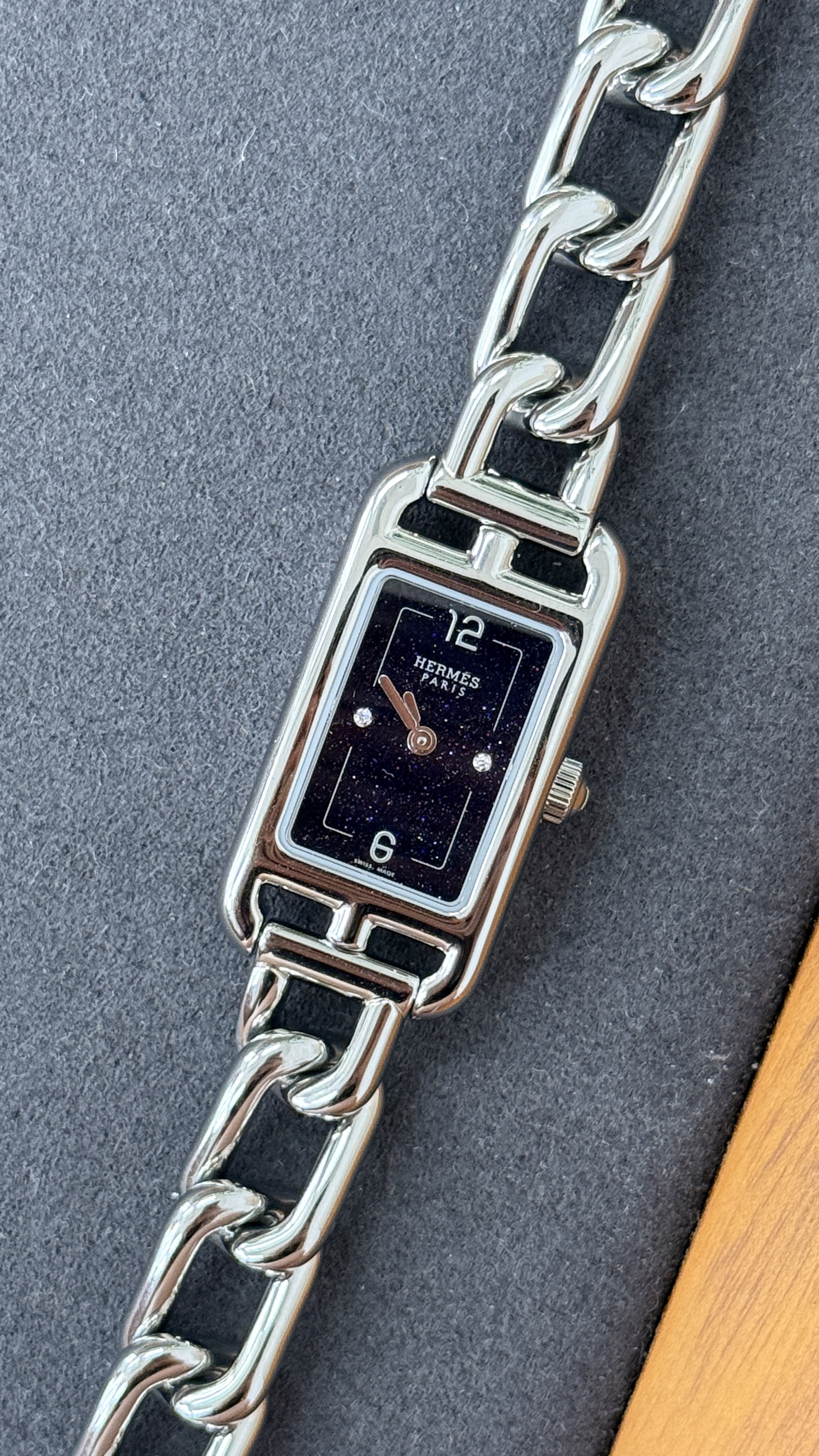 Hermes SO Nantucket watch, Small model, 29 mm