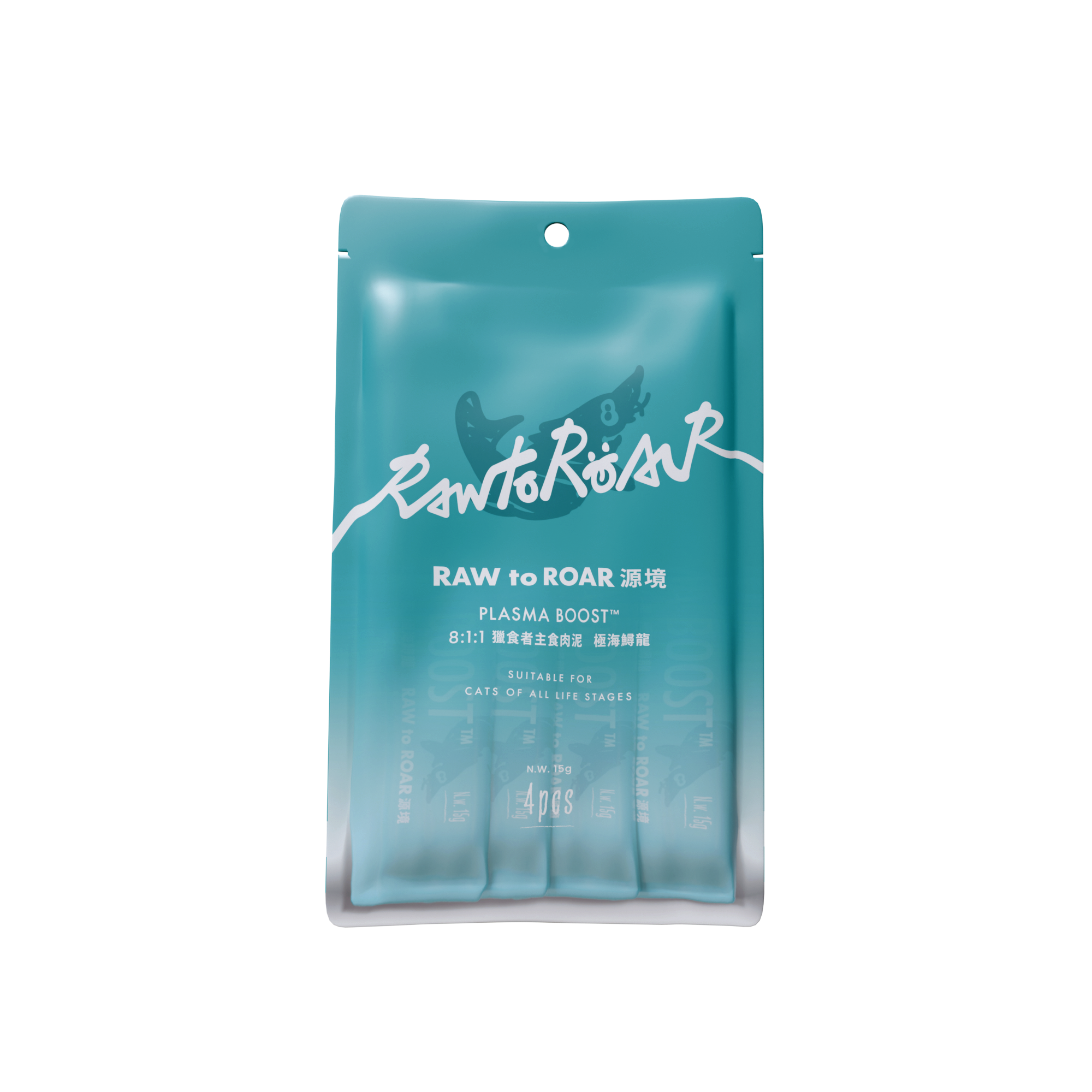 Raw to Road 源境｜貓｜8:1:1獵食者主食肉泥｜極海鱘龍