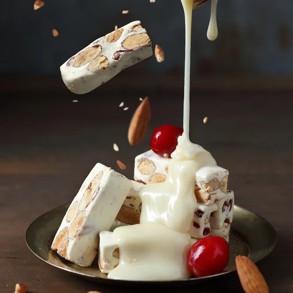 【丰丹嚴選本鋪】愛麗絲綜合糖果禮盒 - 南棗核桃糕/蔓越莓牛軋糖（附提袋）