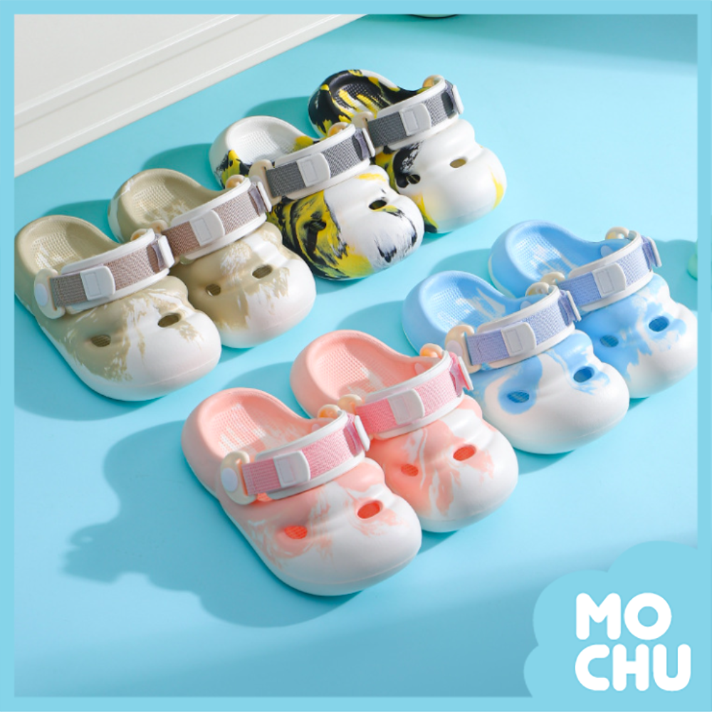 迷彩渲染防滑洞洞鞋(四色)