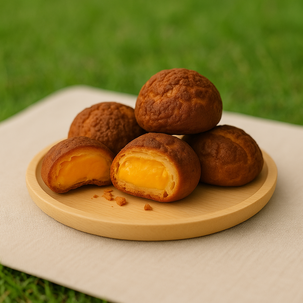 黑糖菠蘿泡芙單入