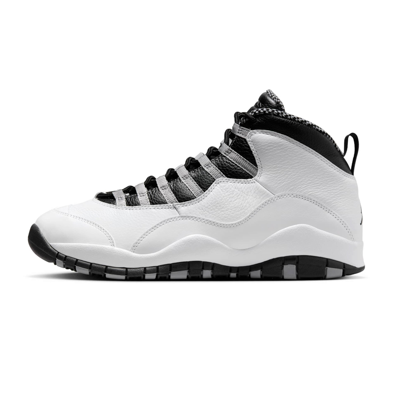 Air Jordan 10 "Steel" 鋼鐵 復刻回歸 黑白 男鞋 HJ6779-104 [現貨商品]