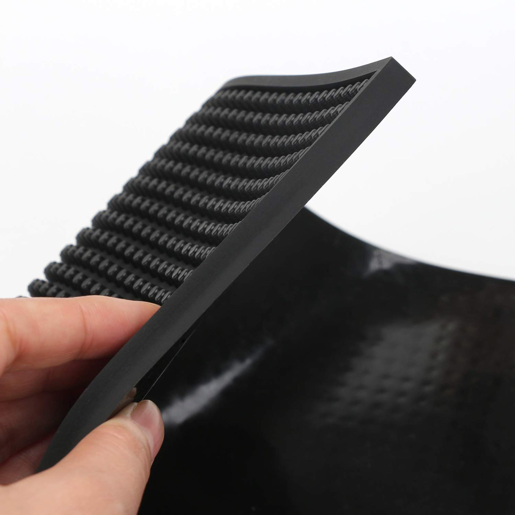 復古點點防滑墊(黑白轉燈)