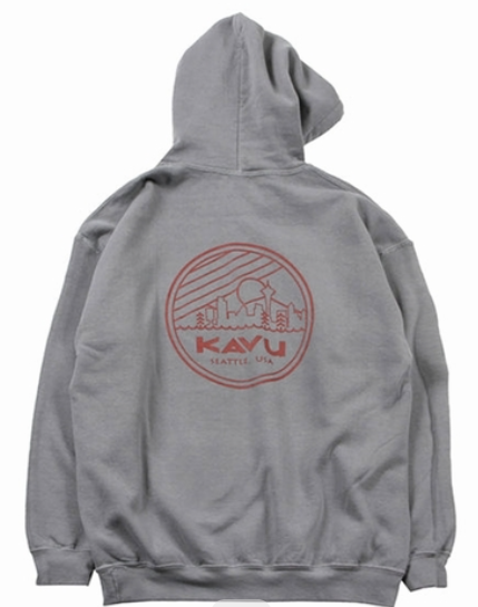 KAVU 日版 City Logo Parka #19821932 ( 033 Grey )