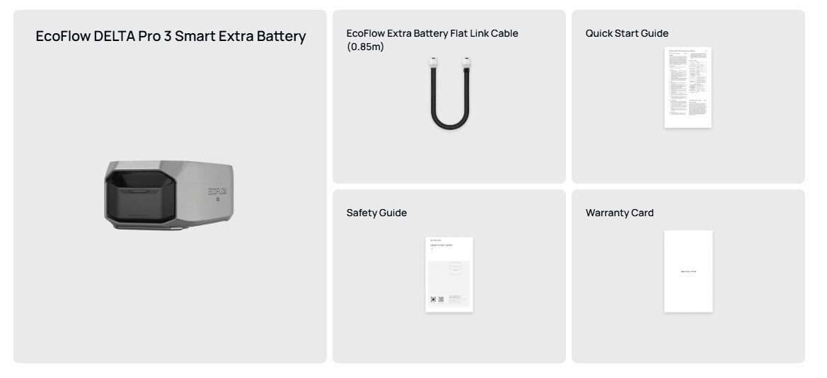 EcoFlow Extra Battery for DELTA Pro 3