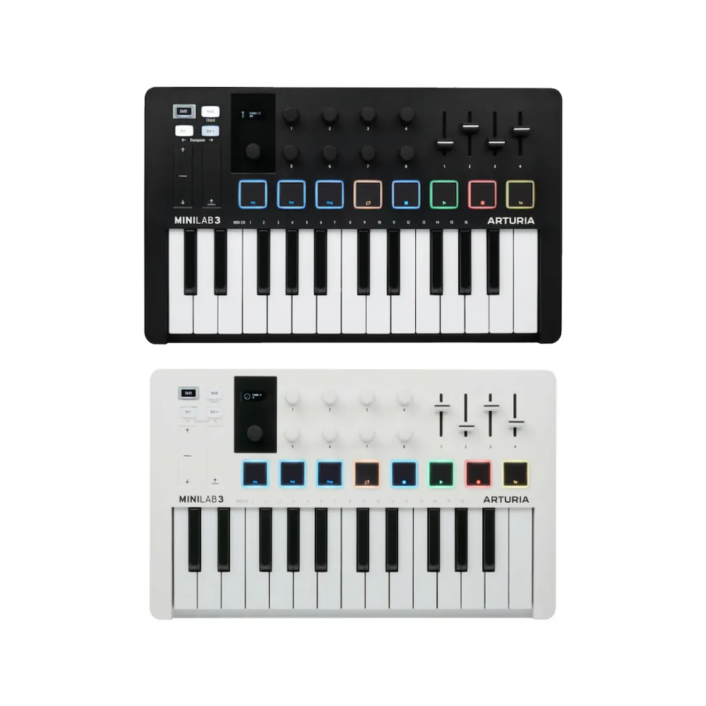 Arturia Arturia / MiniLab 3 25鍵 MIDI控制鍵盤 (4色) — 三峽鍵盤 / 鋼琴｜YA! 玩音樂