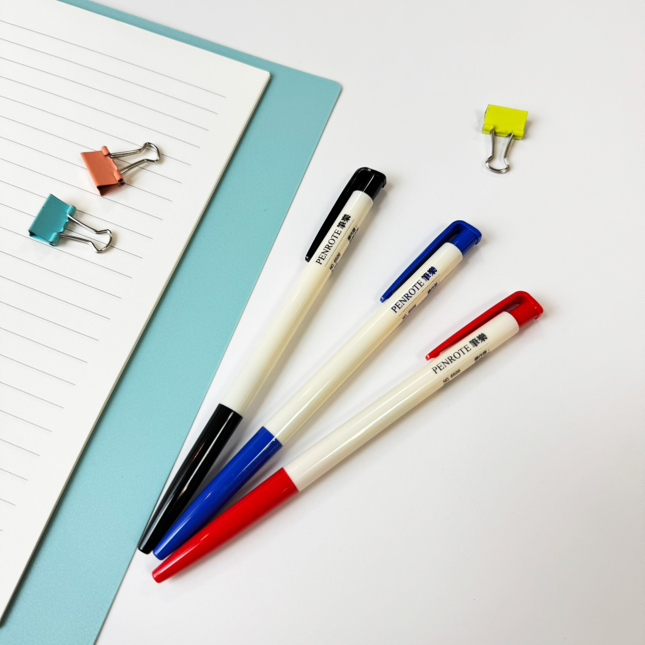 【PENROTE筆樂】6506 自動原子筆 0.5 mm