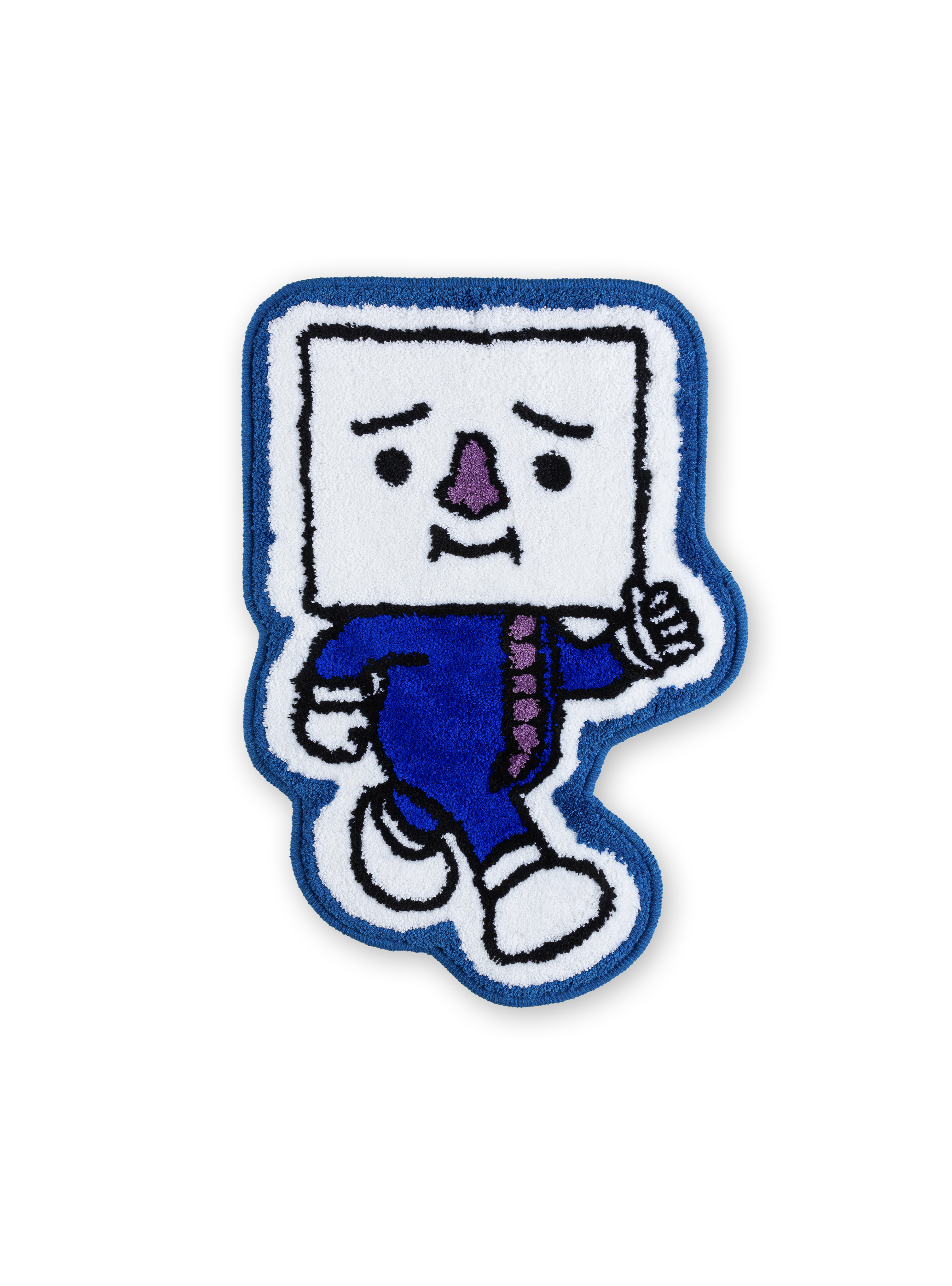 TO-FU IP CARPET // BLU_WHT