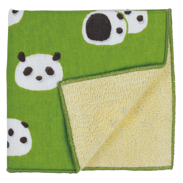 [ケイス | 濱文樣] 和風毛巾（豆大福熊貓）
